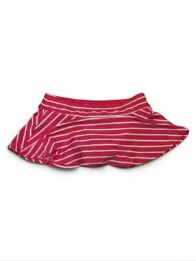 Hanna Andersson Pink Sunblock Striped Swim Skirt 150